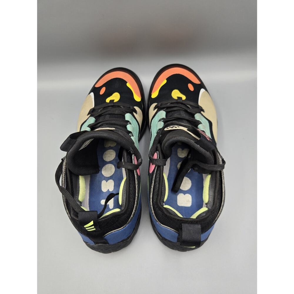 Adidas Harden Vol 5 Futurenatural Black Multi Color Basketball Shoes Size 13 - Picture 5 of 8